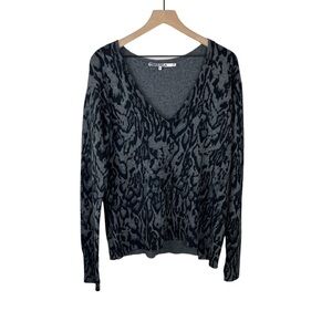 Pam & Gela Johnny Was Ocelot Cashmere Blend Leopard Sweaters